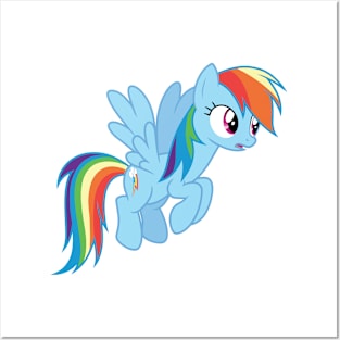 just Rainbow Dash Posters and Art